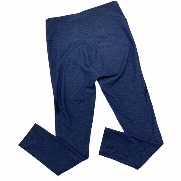Outdoor Voices Two Tone Warmup Crop Leggings in Blue Size XS - Picture 5 of 15